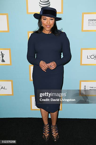 Actress Lynn Whitfield arrives at the Essence 9th Annual Black Women event in Hollywood at the Beverly Wilshire Four Seasons Hotel on February 25,...