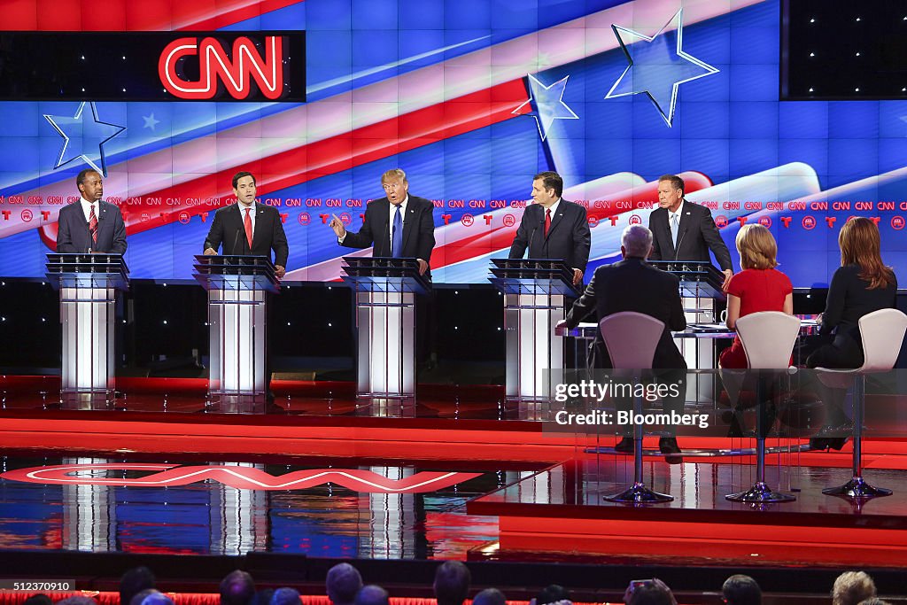 CNN Hosts The Republican Presidential Candidate Debate