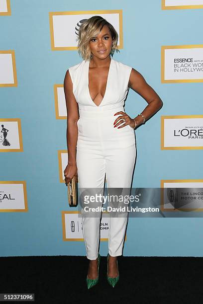 Singer LeToya Luckett arrives at the Essence 9th Annual Black Women event in Hollywood at the Beverly Wilshire Four Seasons Hotel on February 25,...