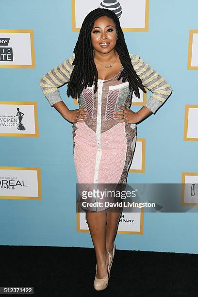Television Personality Demetria Lucas arrives at the Essence 9th Annual Black Women event in Hollywood at the Beverly Wilshire Four Seasons Hotel on...