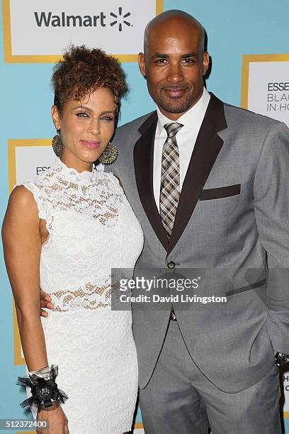 Actress Nicole Ari Parker and Boris Kodjoe arrive at the Essence 9th Annual Black Women event in Hollywood at the Beverly Wilshire Four Seasons Hotel...