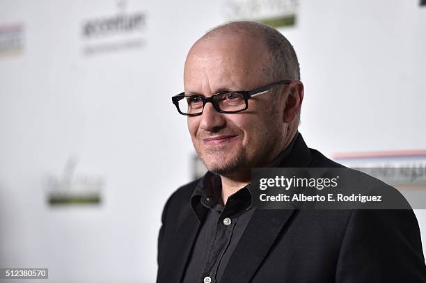 Director Lenny Abrahamson attends the Oscar Wilde Awards at Bad Robot on February 25, 2016 in Santa Monica, California.