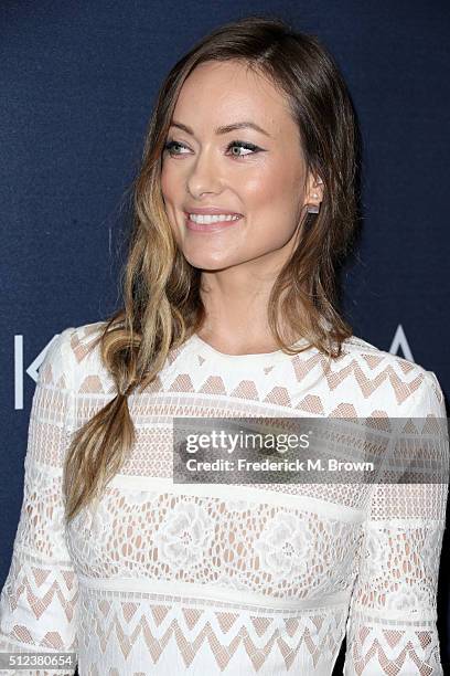 Actress Olivia Wilde attends the 3rd annual unite4:humanity at Montage Beverly Hills on February 25, 2016 in Beverly Hills, California.