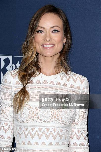 Actress Olivia Wilde attends the 3rd annual unite4:humanity at Montage Beverly Hills on February 25, 2016 in Beverly Hills, California.