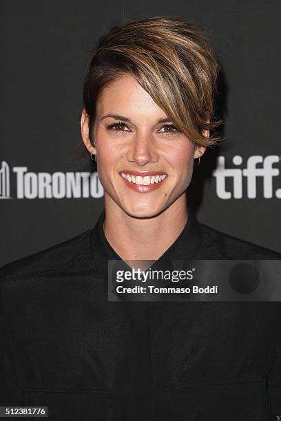 Actress Missy Peregrym attends the 3rd Annual "An Evening With Canada's Stars" held at the Four Seasons Hotel Los Angeles at Beverly Hills on...