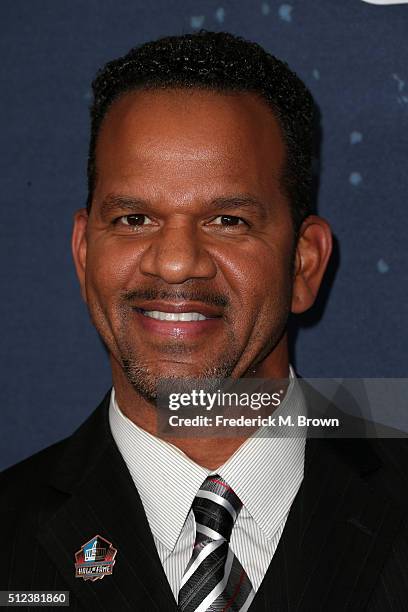 Former NFL player Andre Reed attends the 3rd annual unite4:humanity at Montage Beverly Hills on February 25, 2016 in Beverly Hills, California.