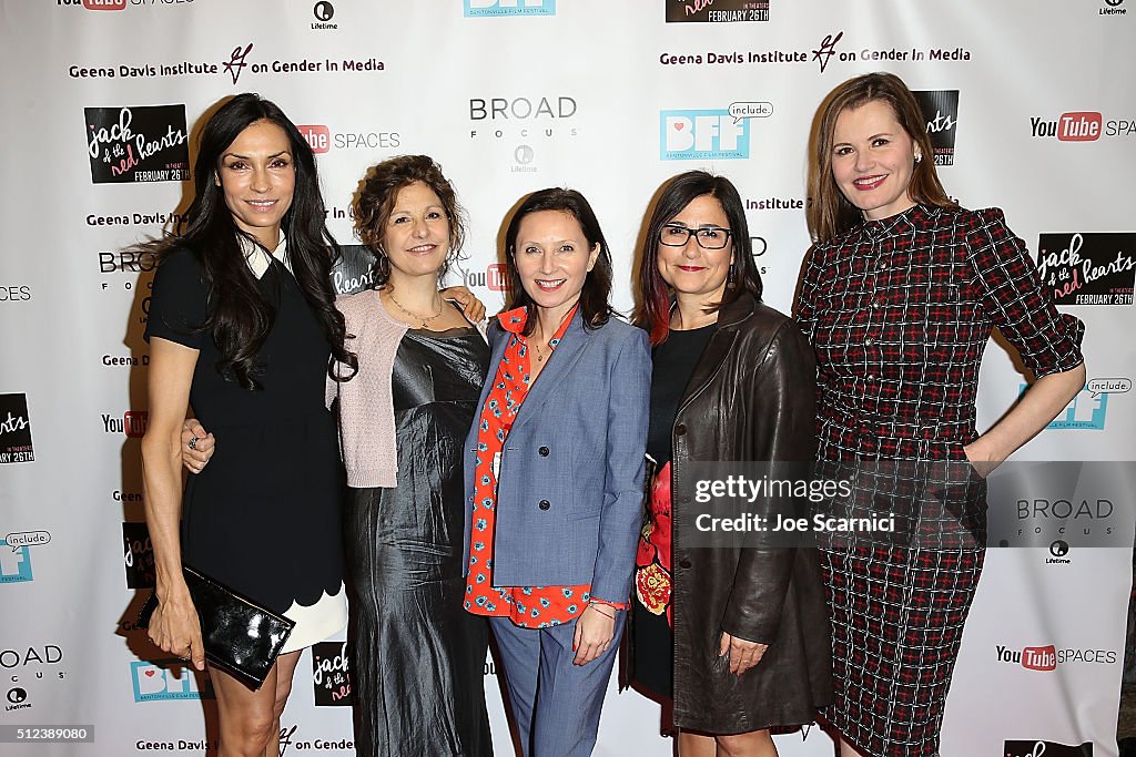 "Jack Of The Red Hearts" Symposium At YouTube Space LA Presented By Bentonville Film Festival, The Wrap, The Geena Davis Institute And Lifetime