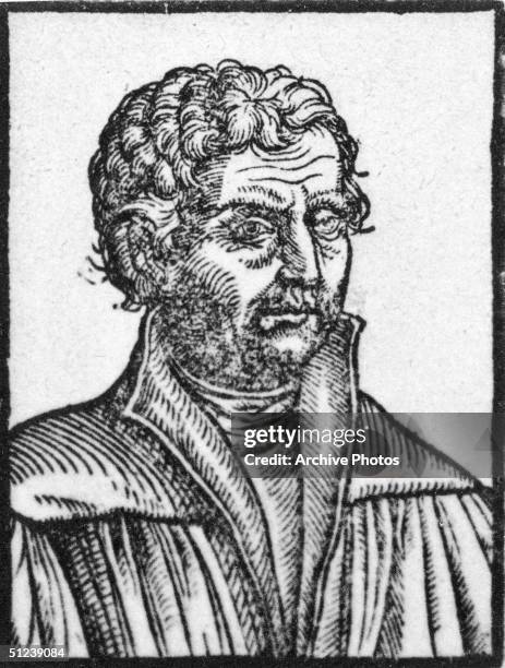 Circa 1500, Johannes Reuchlin . German Humanist, author. Promoted study of Greek and Hebrew, invented 'Reuchlinian' modern pronunciation of Greek,...
