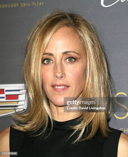 Actress Kim Raver attends Cadillac's Pre-Oscar Event at Chateau Marmont on February 25, 2016 in Los Angeles, California.