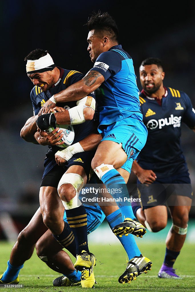 Super Rugby Rd 1 - Blues v Highlanders