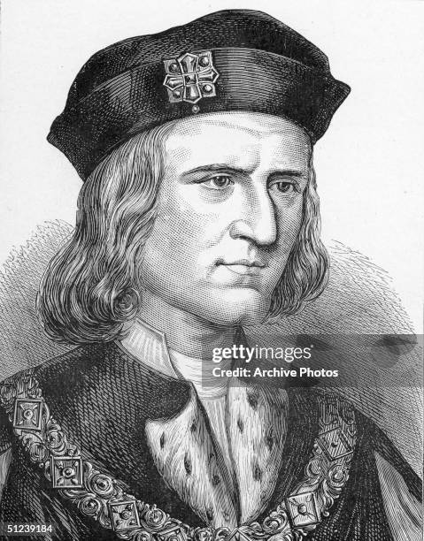 Circa 1480, Richard III of England . Reign from 1483. Duke of Gloucester, younger brother of Edward IV, on whose death Richard became protector of...