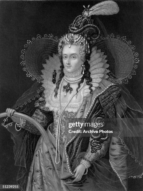 Circa 1563, Elizabeth I of England . Reign 1558-1603, daughter of Henry VIII and Anne Boleyn, succeeded Mary I , made Protestantism synonymous with...
