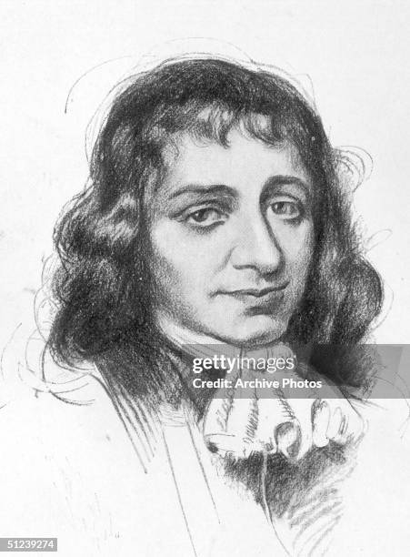 Circa 1660, Benedict Spinoza , aka Baruch Spinoza. Dutch philosopher of Portuguese-Jewish heritage whose independent thinking led to expulsion from...