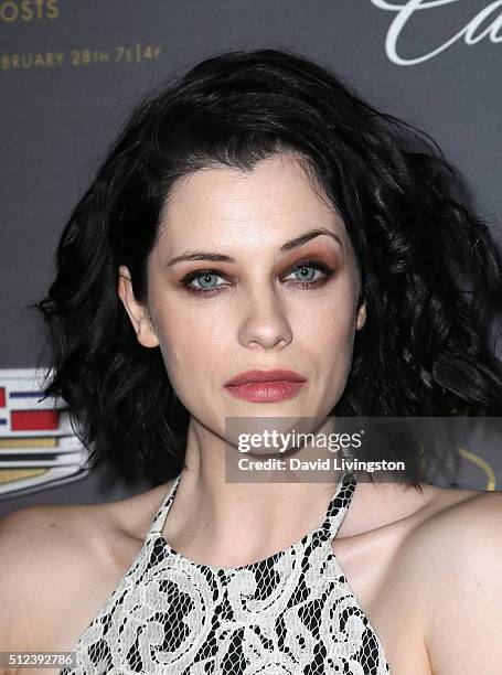 Journalist Jessica De Gouw attends Cadillac's Pre-Oscar Event at Chateau Marmont on February 25, 2016 in Los Angeles, California.