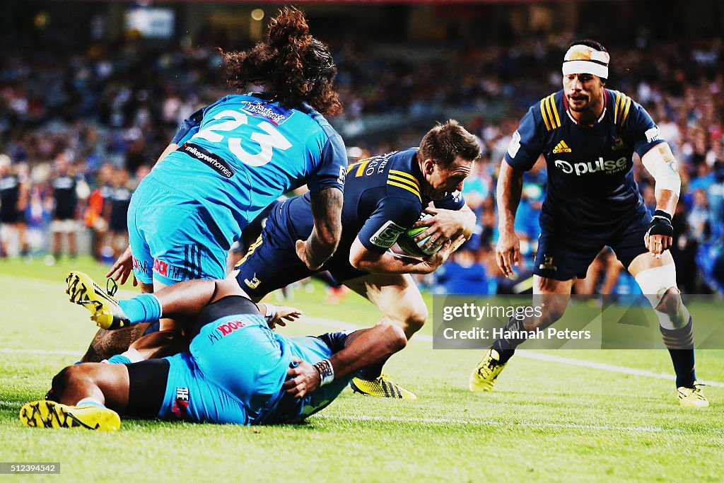 Super Rugby Rd 1 - Blues v Highlanders