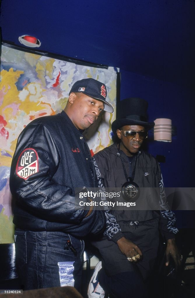 1990 Food Rappers Circa 1990, American rappers Chuck D and Flavor Flav of the group ...
