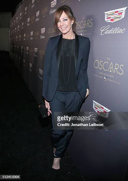 Actress Allison Janney attends the Cadillac Oscar Week Celebration at Chateau Marmont on February 25, 2016 in Los Angeles, California.