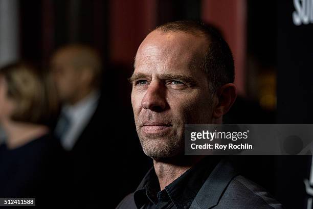 Actor Neil Sandilands attends 'Hap And Leonard' private premiere party at Hill Country on February 25, 2016 in New York City.
