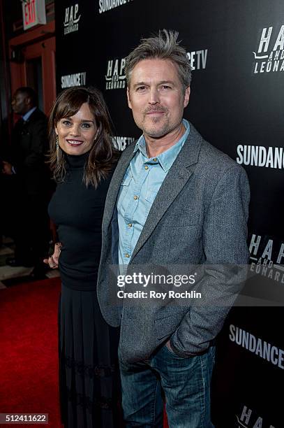 Bill Bill Sege attends 'Hap and Leonard' private premiere party at Hill Country BBQ on February 25, 2016 in New York City.