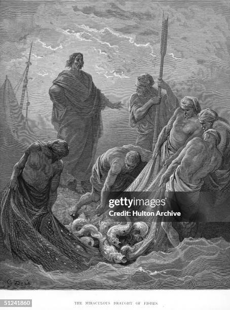 Disciples Catching Fish 92 Disciples Fishing Stock Photos, High-Res Pictures, and Images ...