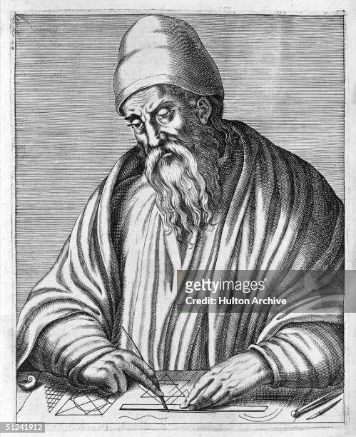 Greek geometrist and mathematician, Euclid of Alexandria .