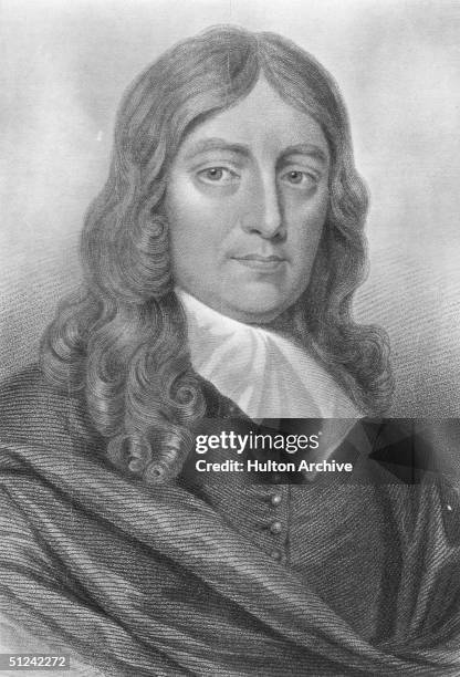 Circa 1650, English poet and writer John Milton .