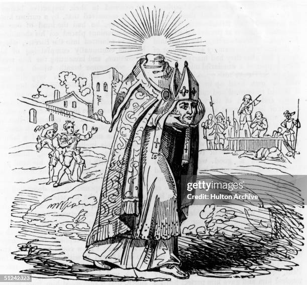 Saint In Robe Patron Robe Photos and Premium High Res Pictures - Getty Images