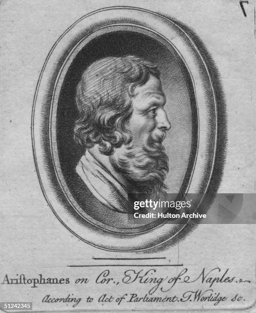Circa 1500, Aristophanes , a Greek comic playwright.