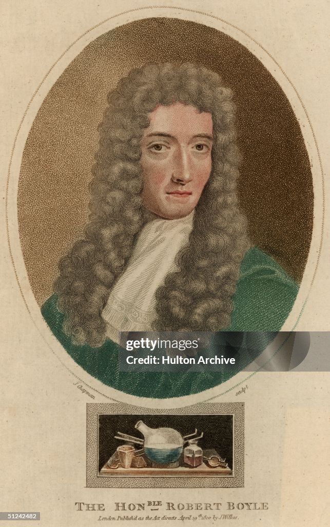 Boyle Physicist Circa 1670, Irish-born English scientist Robert Boyle , a founder of ...
