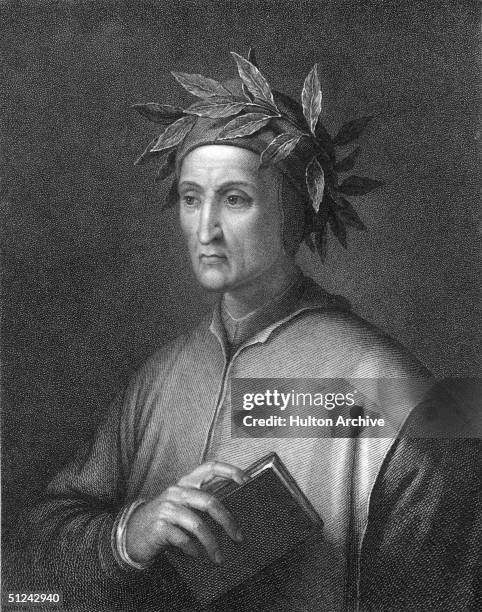 Italian poet Dante Alighieri , circa 1300.