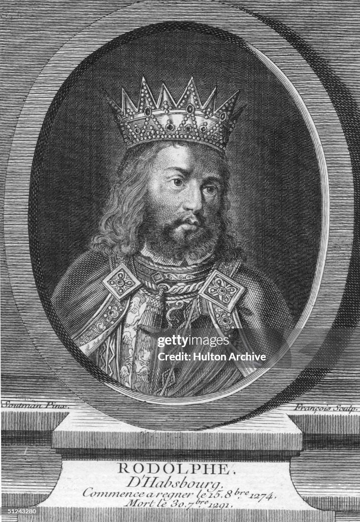 Circa 1268, Habsburg Emperor Rudolph I . News Photo - Getty Images