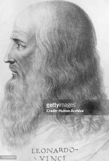 Circa 1515, Italian painter, sculptor and thinker Leonardo Da Vinci .