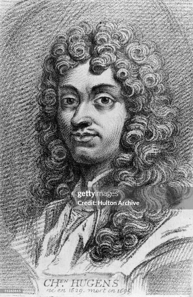 Circa 1670, Dutch mathematician and astonomer, Christiaan Huygens who ...