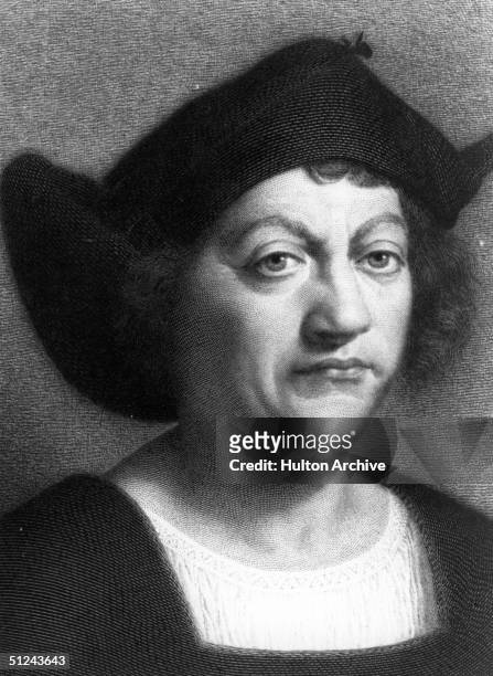 Circa 1500, Italian explorer Christopher Columbus.