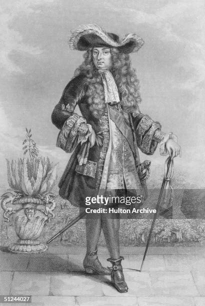 Circa 1680, King Louis XIV of France , known as the Sun King, his absolute rule was marked by a flowering of French culture.