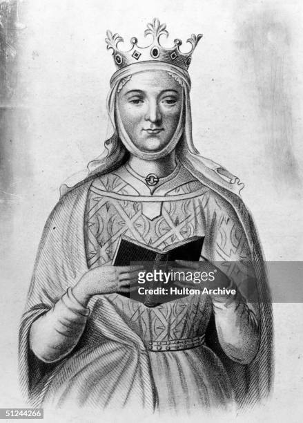 Circa 1150, Eleanor of Aquitaine , the wife of King Louis VII of France and later of Henry II of England. One of her sons by Henry was Richard the...