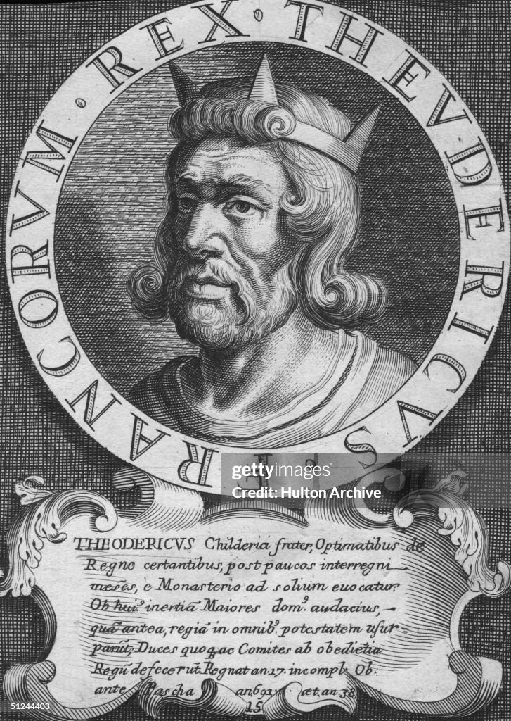 Theoderic Circa 500 AD, King Theodoric 'The Great' , of the Ostrogoths. News ...