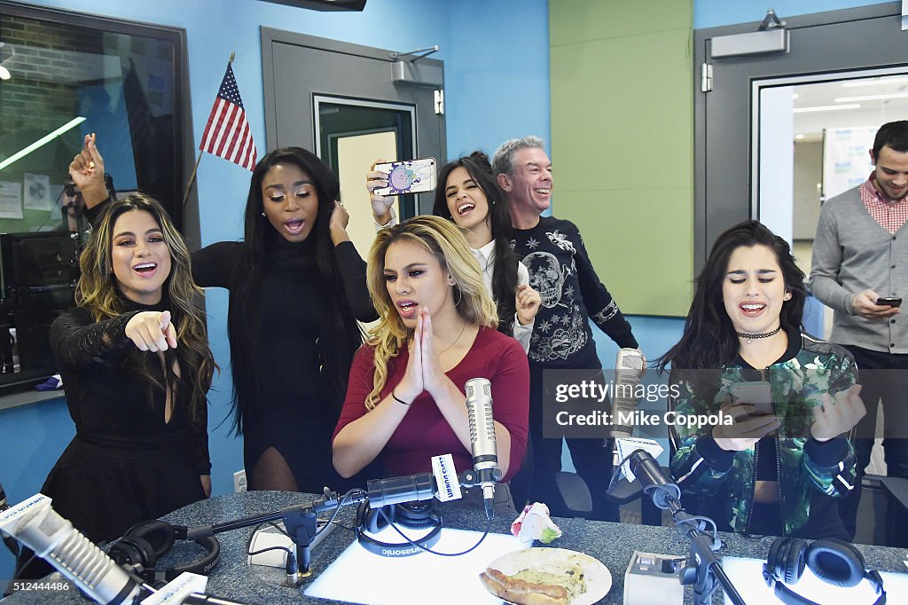 Fifth Harmony Visits "The Elvis Duran Z100 Morning Show"