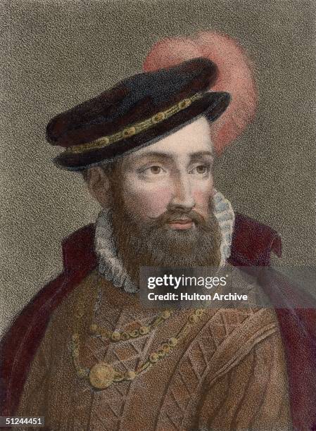 Circa 1550, Francis Guise, 2nd duke of Lorraine . A soldier and statesman involved in the repression of protestantism, he was assassinated by a...