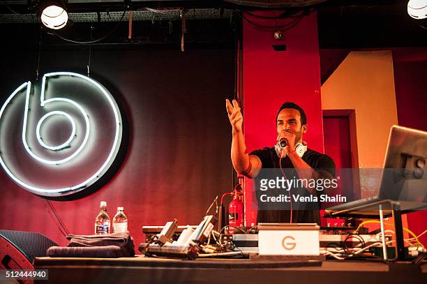 Craig David performs at The 100 Club on February 24, 2016 in London, England.