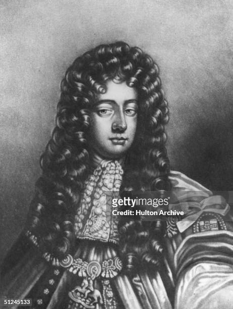 Circa 1690, Henry Fitzroy Augustus , 1st Duke of Grafton and natural son of Charles II by Barbara Villiers, Duchess of Cleveland.