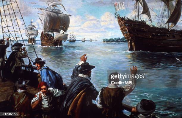 June 1610, After a winter of famine and disease, the inhabitants of Jamestown in Virginia are relieved to witness the arrival of supply ships...