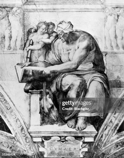 Sibyl Rome 86 The Cumaean Sibyl Stock Photos, High-Res Pictures, and Images ...