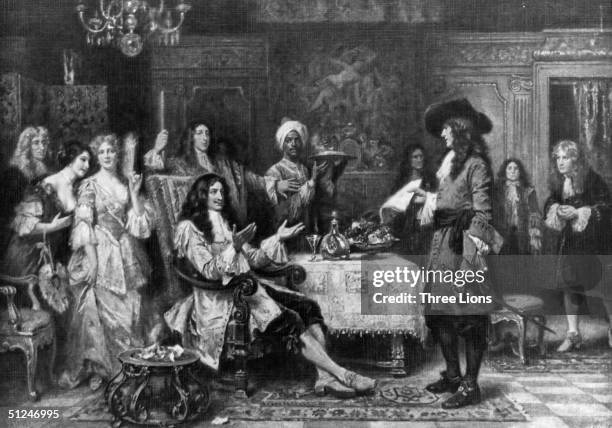 4th March 1681, English quaker William Penn receives the charter for the state of Pennsylvania from King Charles II in payment of a debt owed to his...
