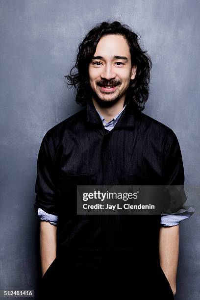 Jason Lew of the film 'The Free World' poses for a portrait at the 2016 Sundance Film Festival on January 24, 2016 in Park City, Utah. CREDIT MUST...