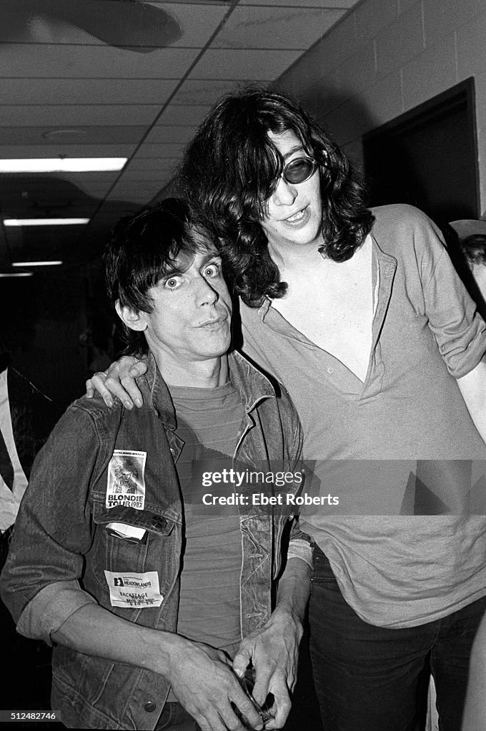 Iggy Pop And Joey Ramone