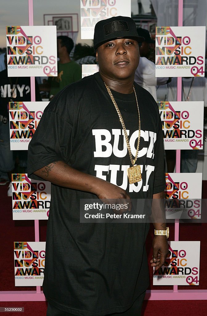 Rapper Jadakiss arrives at the 2004 MTV Video Music Awards at the Rapper Jadakiss arrives at the 2004 MTV Video Music Awards at the