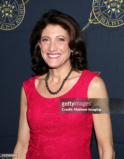 Actress Amy Aquino attends the 53rd Annual ICG Publicists Awards at The Beverly Hilton Hotel on February 26, 2016 in Beverly Hills, California.