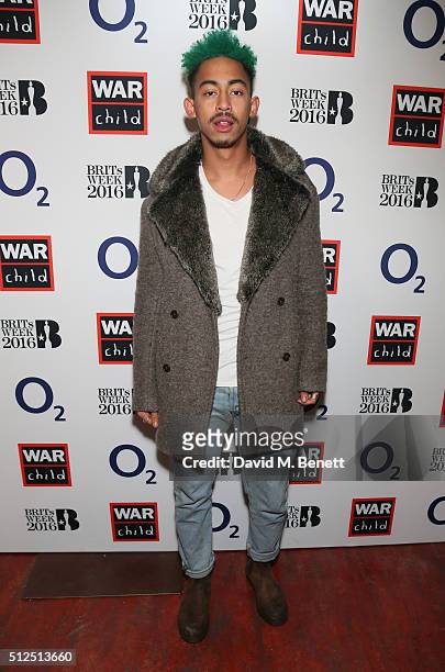 Rizzle Kicks joined War Child and O2 to watch Florence and the Machine perform at the church of St John-at-Hackney on February 26, 2016 in London,...