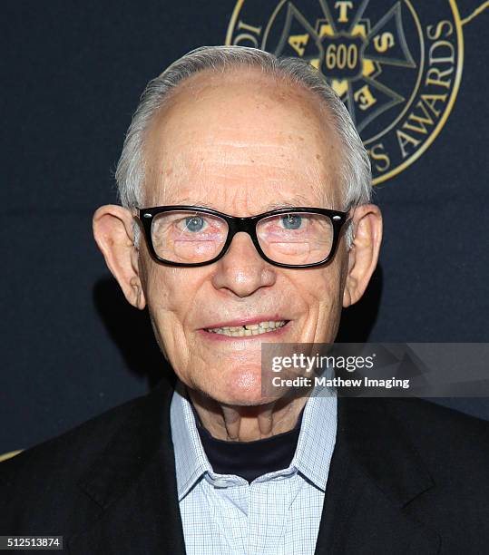 Lyricist Alan Bergman attends the 53rd Annual ICG Publicists Awards at The Beverly Hilton Hotel on February 26, 2016 in Beverly Hills, California.